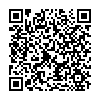 Black and white QR code on a white background. The content or destination encoded in the QR code is not visually identifiable.